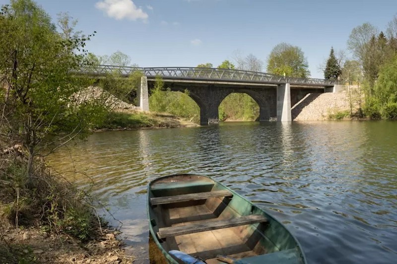 Lämmergrund Bridge in Paulsdorf