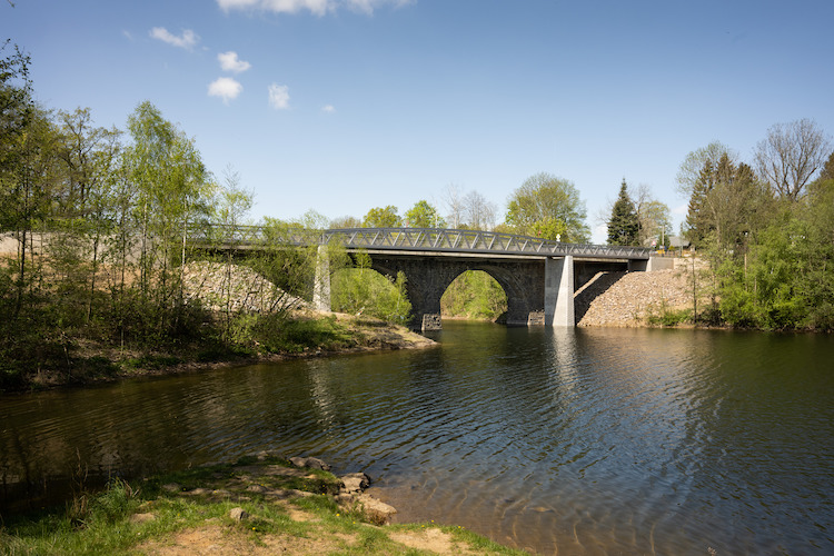 pedestrian and cycle bridge